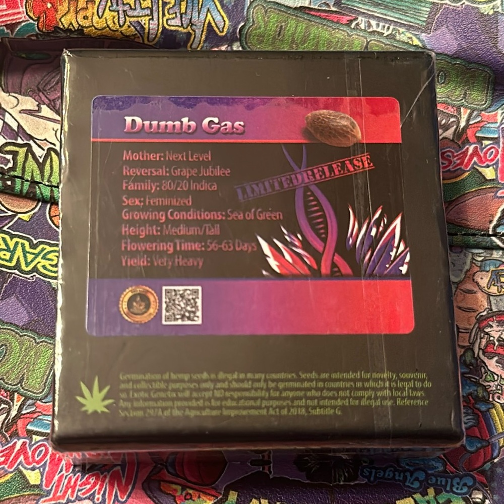 “Dumb Gas” by Exotic Genetix
